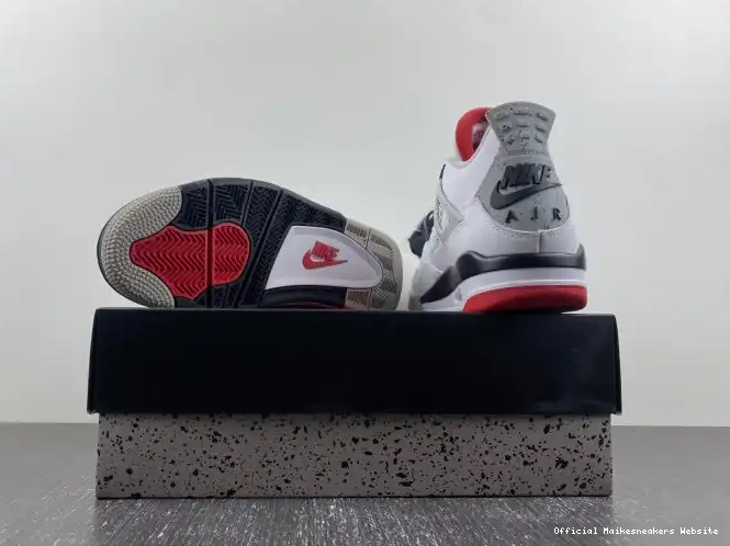 Official Maikesneakers CL1184-146 What The Jordan Retro 4 0418